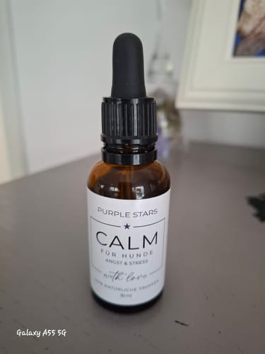 Customer photo review of CALM – NATÜRLICHES BERUHIGUNGSMITTEL HUNDE