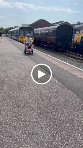 Customer video review of MobilityPlus+ Nova Ultra-Light Carbon Folding Electric Wheelchair