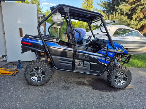 Customer photo review of 2014 to 2025 Kawasaki Teryx 800 & 800-4 — 2in Lift Kit