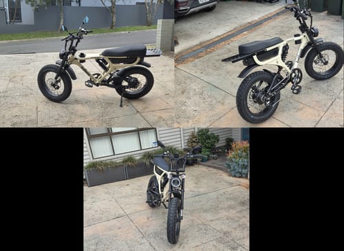 Customer photo review of The Scrambler eBike