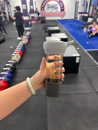 Customer photo review of Hegen PCTO™ 450ml/15oz Lifestyle Bottle PPSU Slate Grey with Loop and Boot