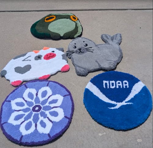 Customer photo review of Tuft Love Tufting Classes (Superior, CO)