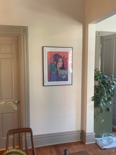 Customer photo review of Many Masks No.2 - Limited Edition Print