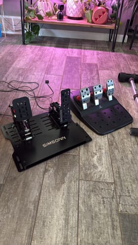 Customer photo review of Simsonn Plus X Racing Simulator Pedal with Baseplate