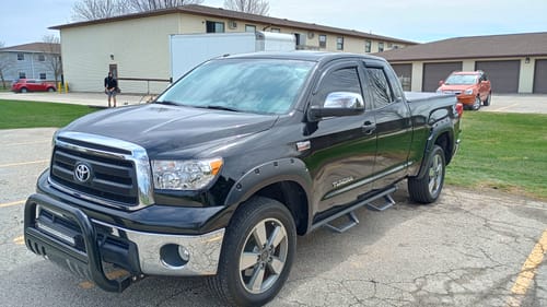 Customer photo review of 2.5" Front Suspension Leveling Lift Kits For 2007-2022 Toyota Tundra Sequoia