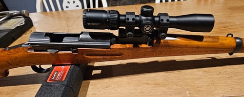 Customer photo review of Swiss K31 Ultra low-profile NDT Scout Mount for Long Eye Relief Scopes