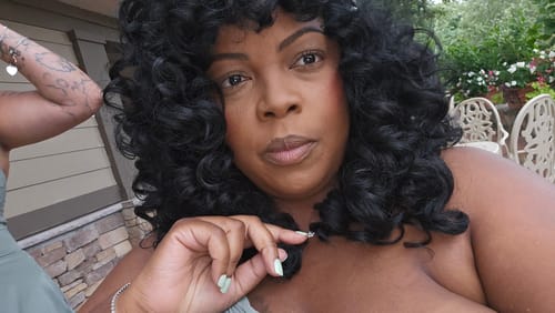 Customer photo review of Sensationnel Dashly Full Wig - UNIT 20