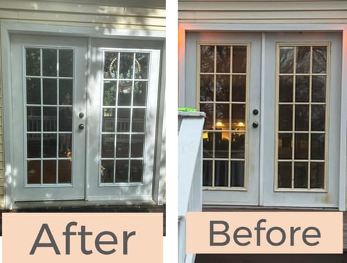 Customer photo review of Full Lite Frame Kit with 15 Grids