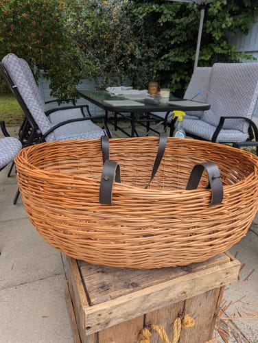 Customer photo review of The Oval Market Basket - Course and Kit