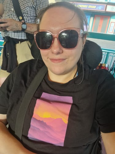 Customer photo review of MobilityPlus+ Electric Wheelchair Headrest