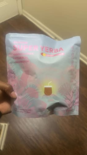 Customer photo review of Zooone Super Yerba | Yerba Mate Instant Drink Powder | RASPBERRY LEMONADE Flavor | 30 Servings