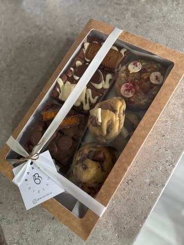 Customer photo review of The Baked by Bean ‘Mega Mix’ Box
