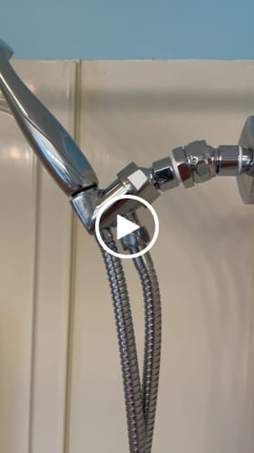 Customer video review of Shower Head Swivel Adapter