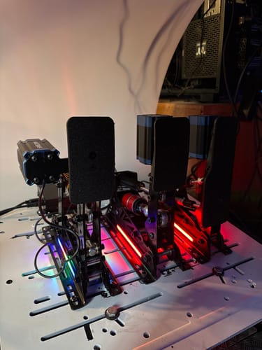 Customer photo review of Simsonn VAM Pro Linear Motor - the Pedals Haptic Reactor for Vibration Feedback