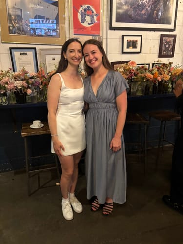 Customer photo review of Betty Mini Dress by Sau Lee - RENTAL