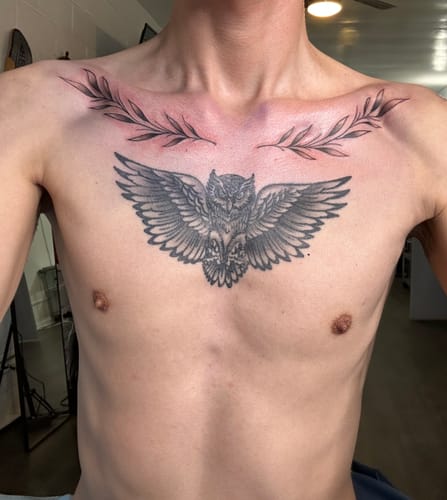 Customer photo review of Painless Tattoo Numbing Cream