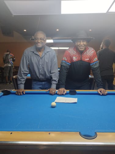 Customer photo review of Maxcorners Billiards Sport Personalized Name, Team Name Unisex Shirt (Multi Color Options)