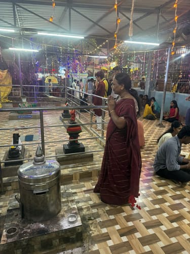 Customer photo review of Dazzling Kudi (Pure Mul Cotton Saree)