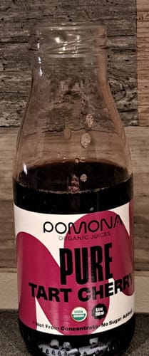 Customer photo review of Pure Organic Tart Cherry Juice