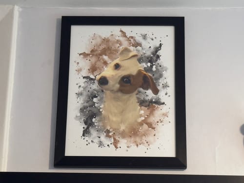 undefined review of Your Pet as Watercolor Portrait image 1 out of 1