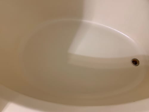 Lauren P. review of Floor Crack Repair - Tub and Shower Repair Kit image 1 out of 1