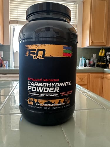 Customer photo review of Strapped Reloaded - Carbohydrate Powder