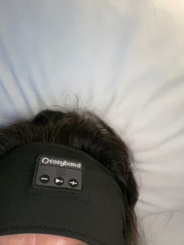 Customer photo review of CozyBand Wireless Headphones