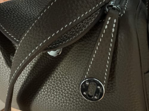 Customer photo review of HM MINI LINDY 20 BAG IN BROWN CALFSKIN