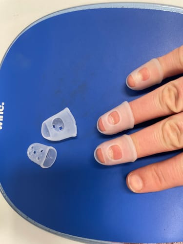 Customer photo review of Picky Finger Protectors - Set of 10 - Kaiko Picking Support & Protection