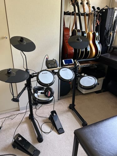 Customer photo review of Donner DED-80 4ドラム3シンバル 電子ドラム