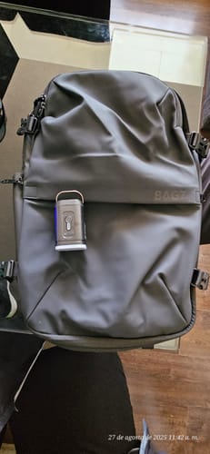 Customer photo review of PACK: MOCHILA AIRBAGZ BLACK + COMPRESOR