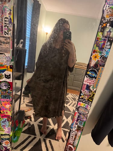 Customer photo review of Priestess Kaftan (Curate the Rainbow)