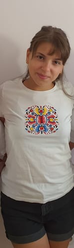 Customer photo review of Дамска тениска "Плодородие"