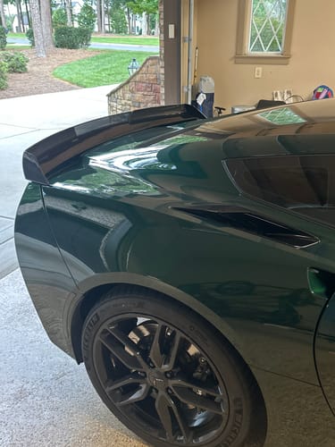 Customer photo review of Corvette C7 Stage 3 Rear Spoiler W/ Wickerbill Extension
