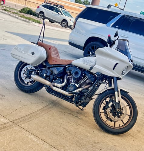 Customer photo review of BORN SCUM X SADDLEMEN EXPLORER SEAT CUSTOM *DEPOSIT*