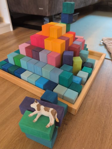 Customer photo review of Grimm's große Stufenpyramide