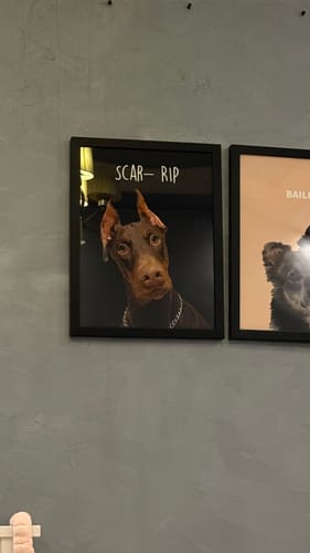 Customer photo review of Classic - Custom Pet Portrait