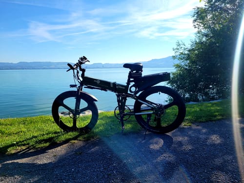 Customer photo review of Bezior X500PRO/X1000/X1500 26*4.0' Front and Rear Wheel Rim