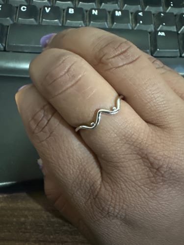 Customer photo review of Empowerment Chin Up Tits Out Silver Boobie Ring