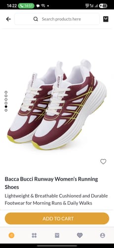 undefined review of Bacca Bucci RUNWAY Women’s Running Shoes image 1 out of 1