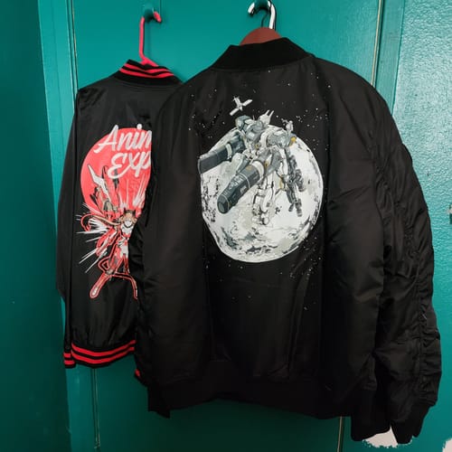 Customer photo review of Pacifist MA-1 Bomber Jacket (Slim Fit)