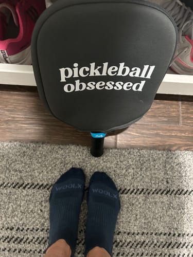 Customer photo review of Elena 3/4 Sleeve V Neck • Final Sale Deals! - Blue Gelato