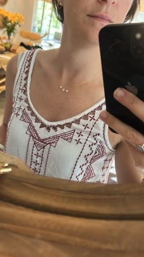 Customer photo review of Impala Lilly Necklace