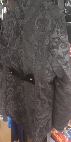 Customer photo review of Nocturne Damask Tailcoat