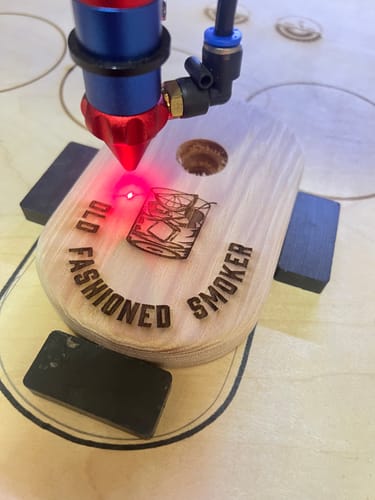 Customer photo review of Monport 80W CO2 Laser Engraver & Cutter (28" x 20") with Autofocus