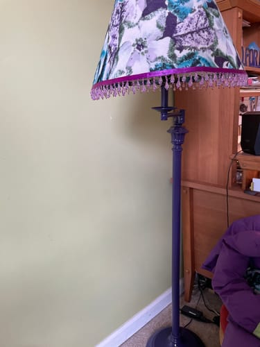 Customer photo review of Joanne Beaded Teardrop Fringe Trim (Sold by the Yard)