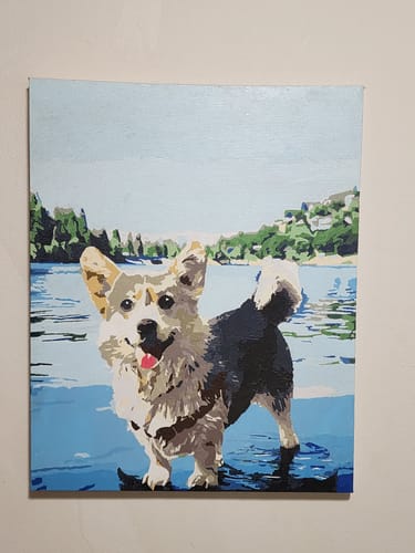 Customer photo review of The Majestic Corgi Parade