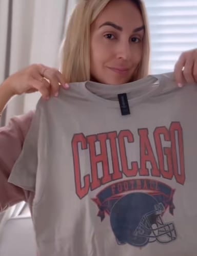 Customer photo review of Vintage Football T-Shirt/Sweatshirt/Hoodie