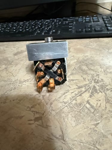 Customer photo review of Motion Raceworks Billet Aftermarket Turn Signal Switch 15-140