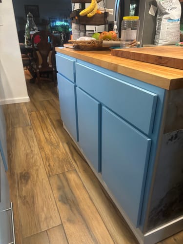 Customer photo review of DECOGLO® Interior Cabinet, Door & Trim Paint